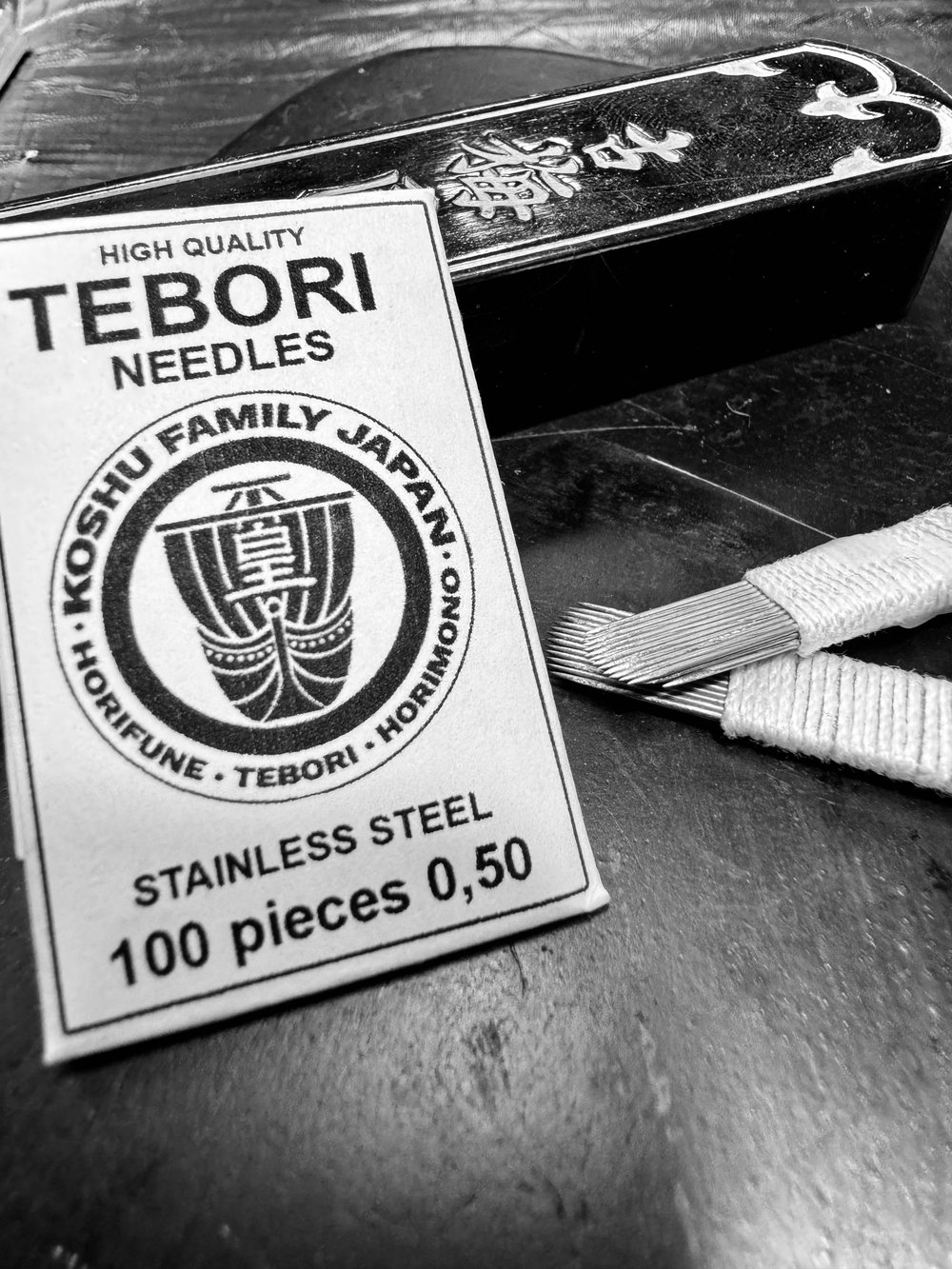  0,50mm  Tebori Loose Tattoo Needles 100 pc. 