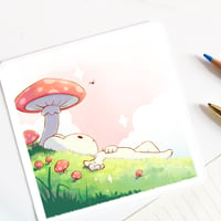 Image 1 of FOO MUSHROOM MINI PRINT