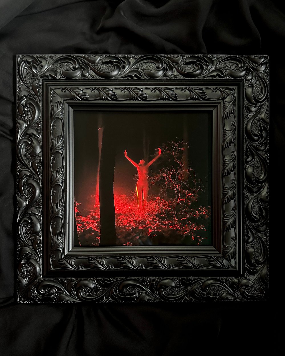 Image of We dance at midnight deep in the heart of the forest part I. 1/1 sigilised curio.
