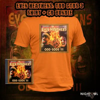 Even Heathens (King Gordy & ILLtemper): Odd Gods 3 Shirt + CD Bundle