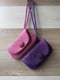Image of WILD ORCHID felt phone purse