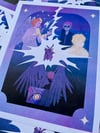 [ Good Omens ] Falling Riso Print