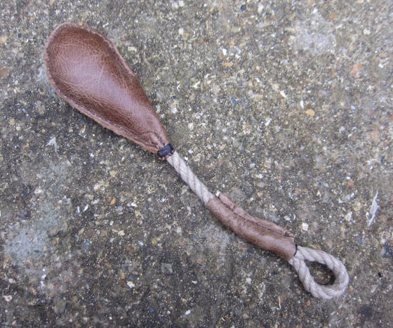 Image of Leather / Rope Hybrid Slungshot / Sap