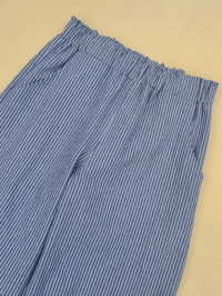 Image 1 of Blue Stripe Suzanne Pants