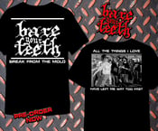 Image of "Break From The Mold" Generic Hardcore T-Shirt (White On Black)