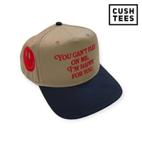  You can't flex on me, I'm happy for you (Snapback) Navy/Khaki/Red