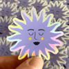 Sticker holographique - Soleil 