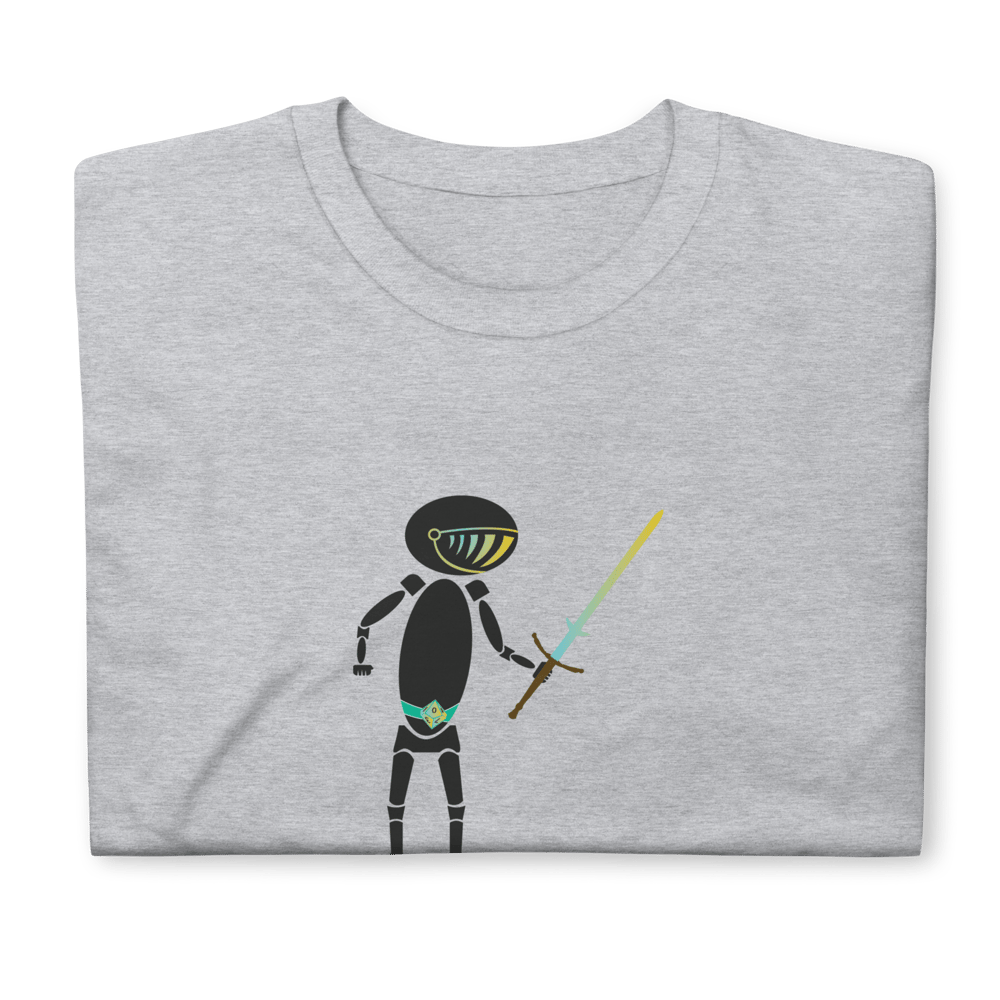 Adventurer #2, the Knight - D&D inspired Adventurers T-shirt collection
