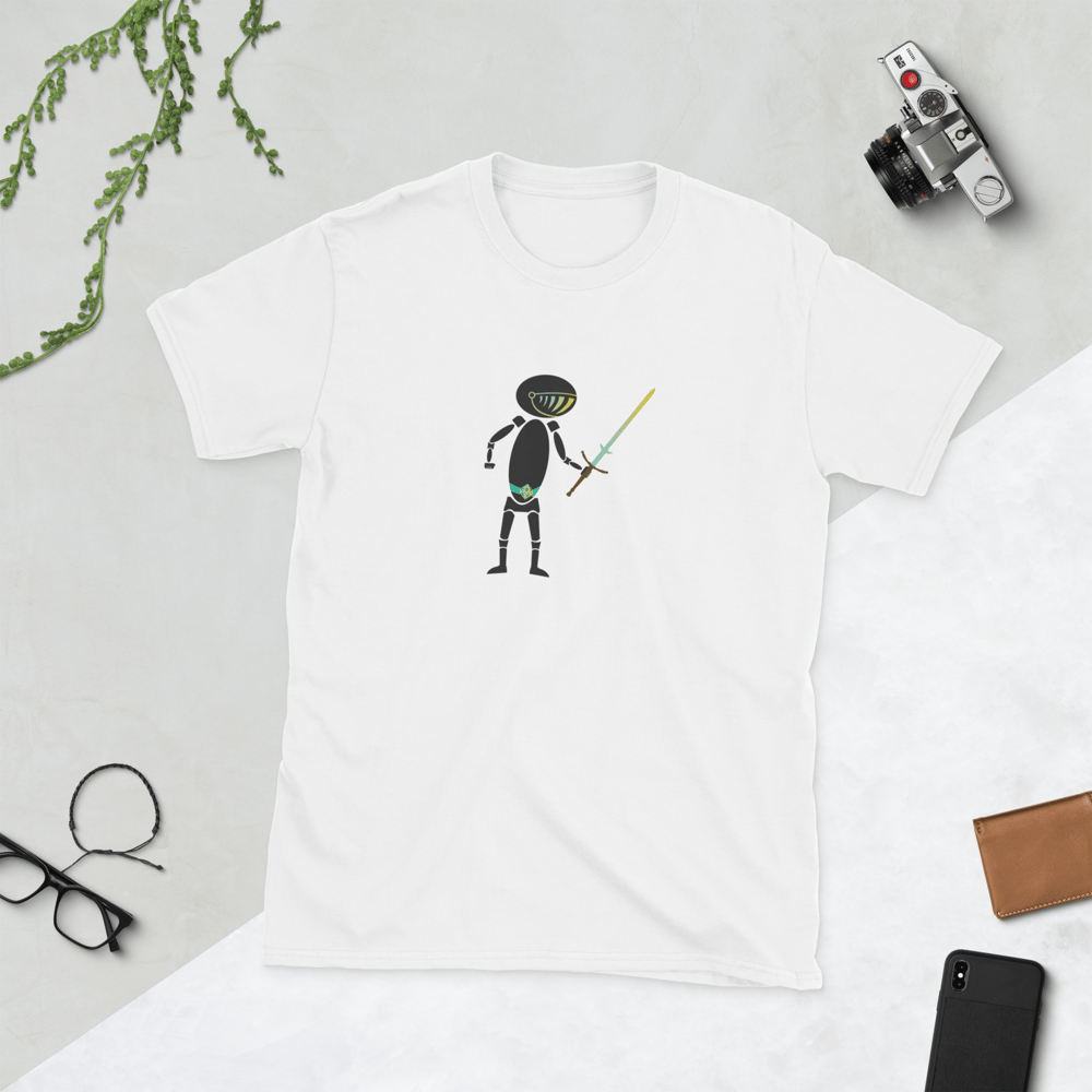 Adventurer #2, the Knight - D&D inspired Adventurers T-shirt collection