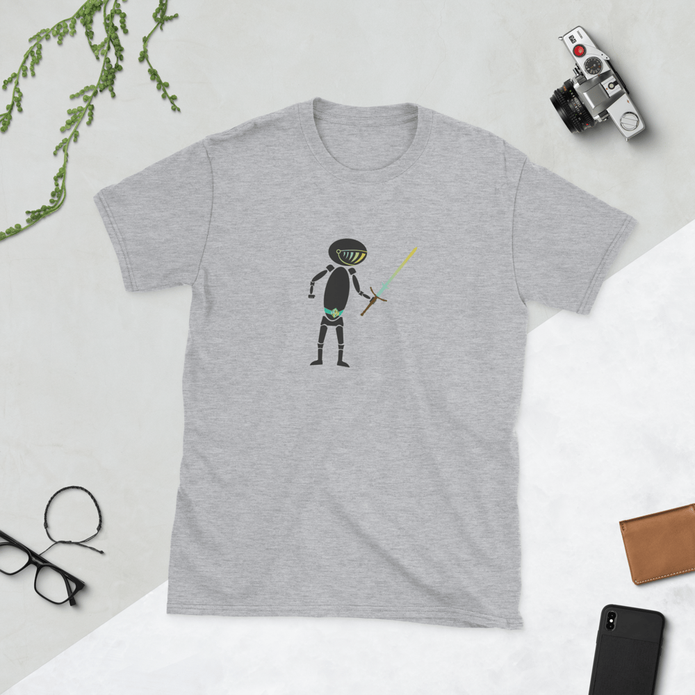 Adventurer #2, the Knight - D&D inspired Adventurers T-shirt collection