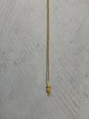 Seahorse gold necklace 