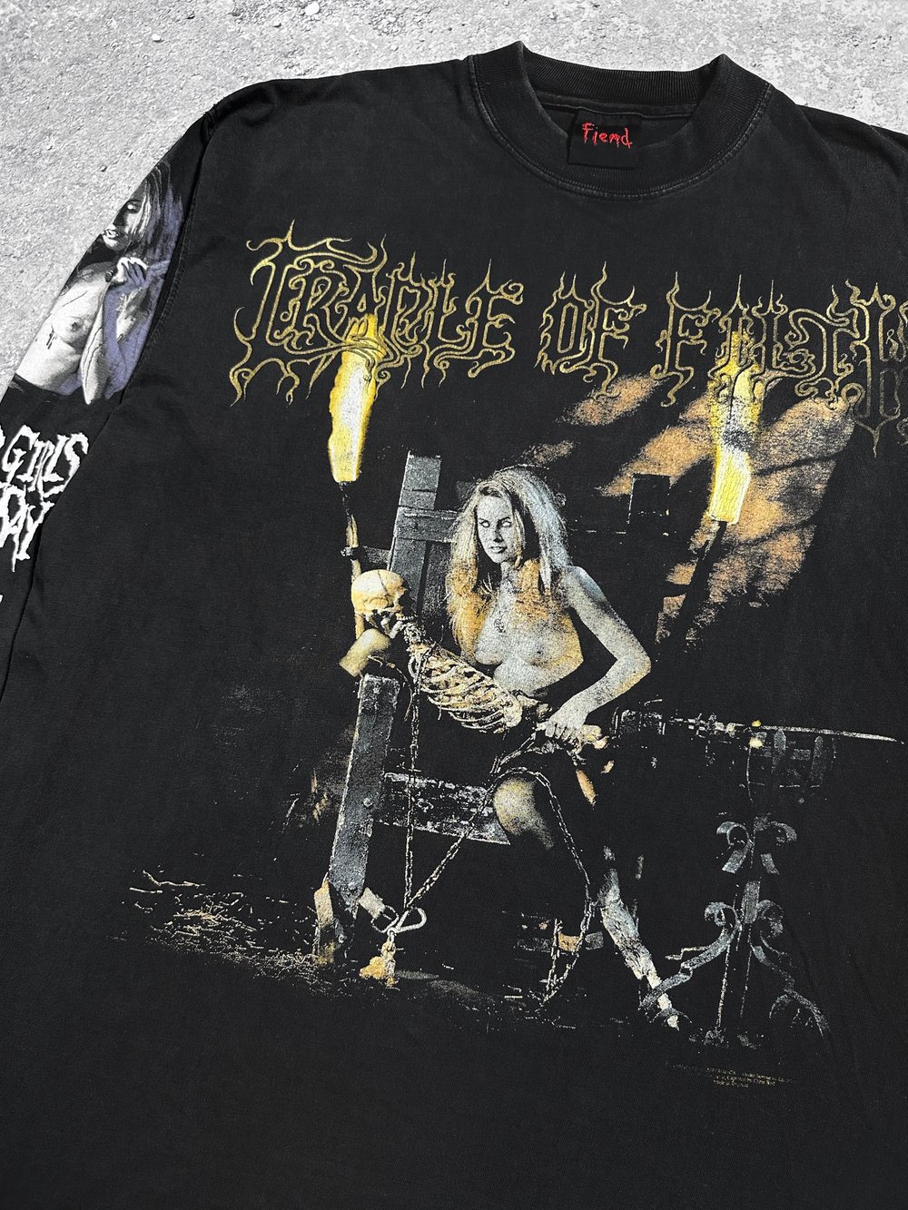 Cradle Of Filth 1997 ‘Dead Girls Don’t Say No’ Longsleeve Shirt