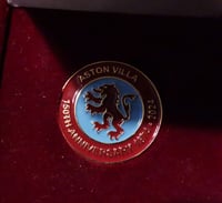 Image 3 of 150th anniversary medal in claret and blue