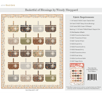Image 4 of BASKETFUL OF BLESSINGS Quilt Pattern P180-BASKETFUL by Wendy Sheppard
