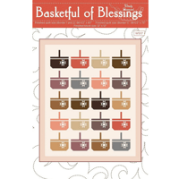 Image 1 of BASKETFUL OF BLESSINGS Quilt Pattern P180-BASKETFUL by Wendy Sheppard