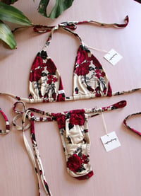 Image 1 of ♲ Rosy Bikini Set - C Top / XS Bottom 