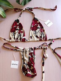 Image 4 of ♲ Rosy Bikini Set - C Top / XS Bottom 