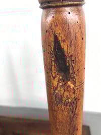 Image 5 of Antique Rustic Swiss Walnut Side Table, Possibly 17th Century