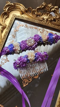 Image 3 of Barbie Pink Crystal Rhinestones Bun Wrap