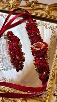 Image 4 of Barbie Pink Crystal Rhinestones Bun Wrap