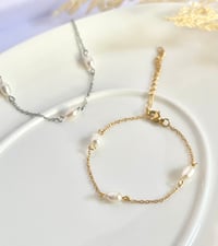 Image 1 of "Purity" Pearl Anklet