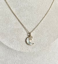 Image 1 of Star Moon shell Necklace