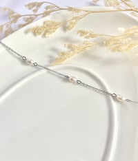 Image 4 of "Purity" Pearl Anklet