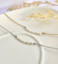 Image 5 of "Serenity" Pearl Row Anklet