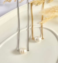 Image 1 of “Eternal” Freshwater Pearl Necklace