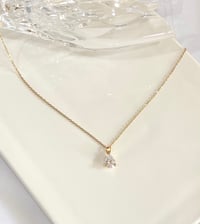 Image 1 of Teardrop Crystal Necklace