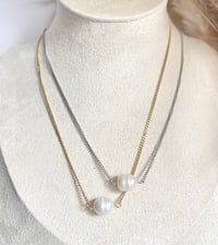 Image 3 of “Eternal” Freshwater Pearl Necklace