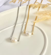 Image 4 of “Eternal” Freshwater Pearl Necklace
