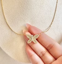 Image 1 of Butterfly Necklace