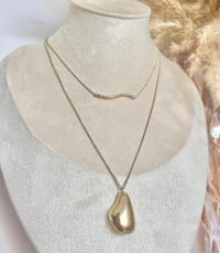 Image 1 of 2PCS Teardrop Necklace