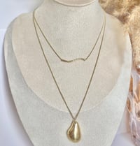 Image 2 of 2PCS Teardrop Necklace