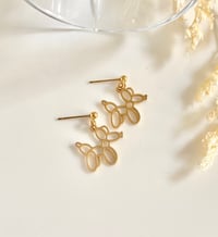 Image 3 of Balloon Dog Earrings