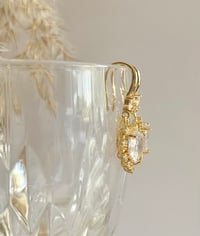 Image 4 of "Sweetheart" Crystal Earrings