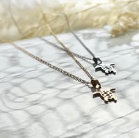 Image 4 of Minimal Turtle Necklace