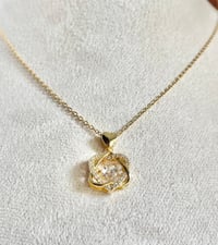 Image 1 of "Adore" Heart Crystal Necklace
