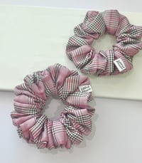 Image 2 of Plaid Purple Scrunchie