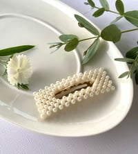 Image 2 of 2 PCS Pearl Hair Clips