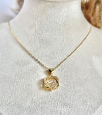 Image 2 of "Adore" Heart Crystal Necklace