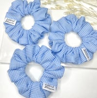 Image 1 of Blue Waffle Scrunchie