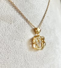 Image 4 of "Adore" Heart Crystal Necklace