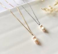 Image 1 of "Twin" Stacked Pearl Necklace