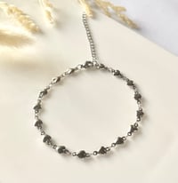 Image 4 of Puffy Heart Chain Anklet