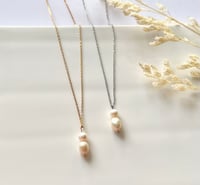 Image 4 of "Twin" Stacked Pearl Necklace