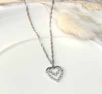 Image 1 of Double Heart Necklace