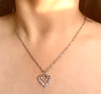 Image 2 of Double Heart Necklace