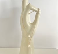 Image 4 of Tiny Freshwater Pearl Necklace